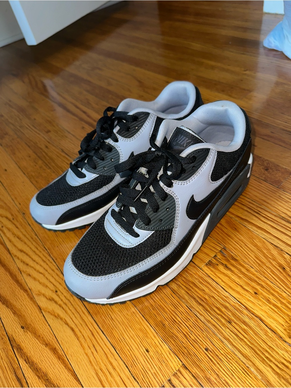 Nike Black and Gray air max Sneakers
